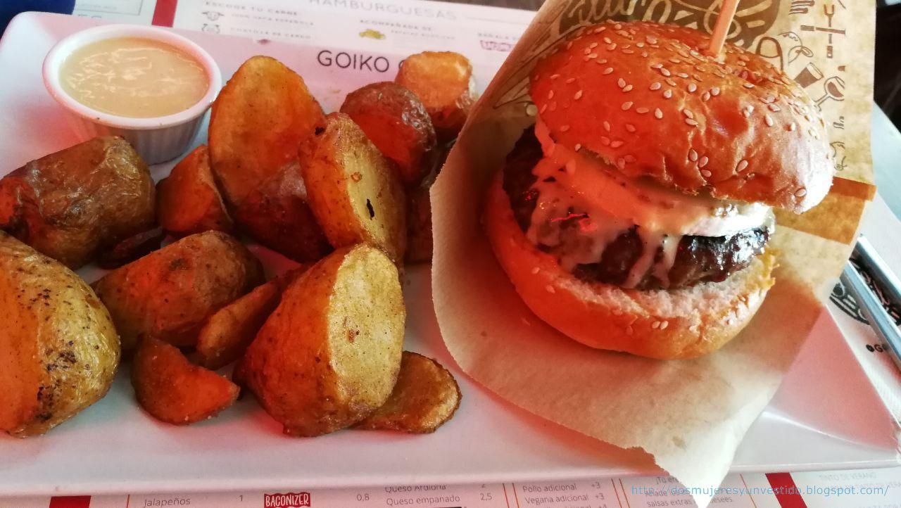 Goiko Grill en Valladolid 🍔 Dos mujeres y un vestido