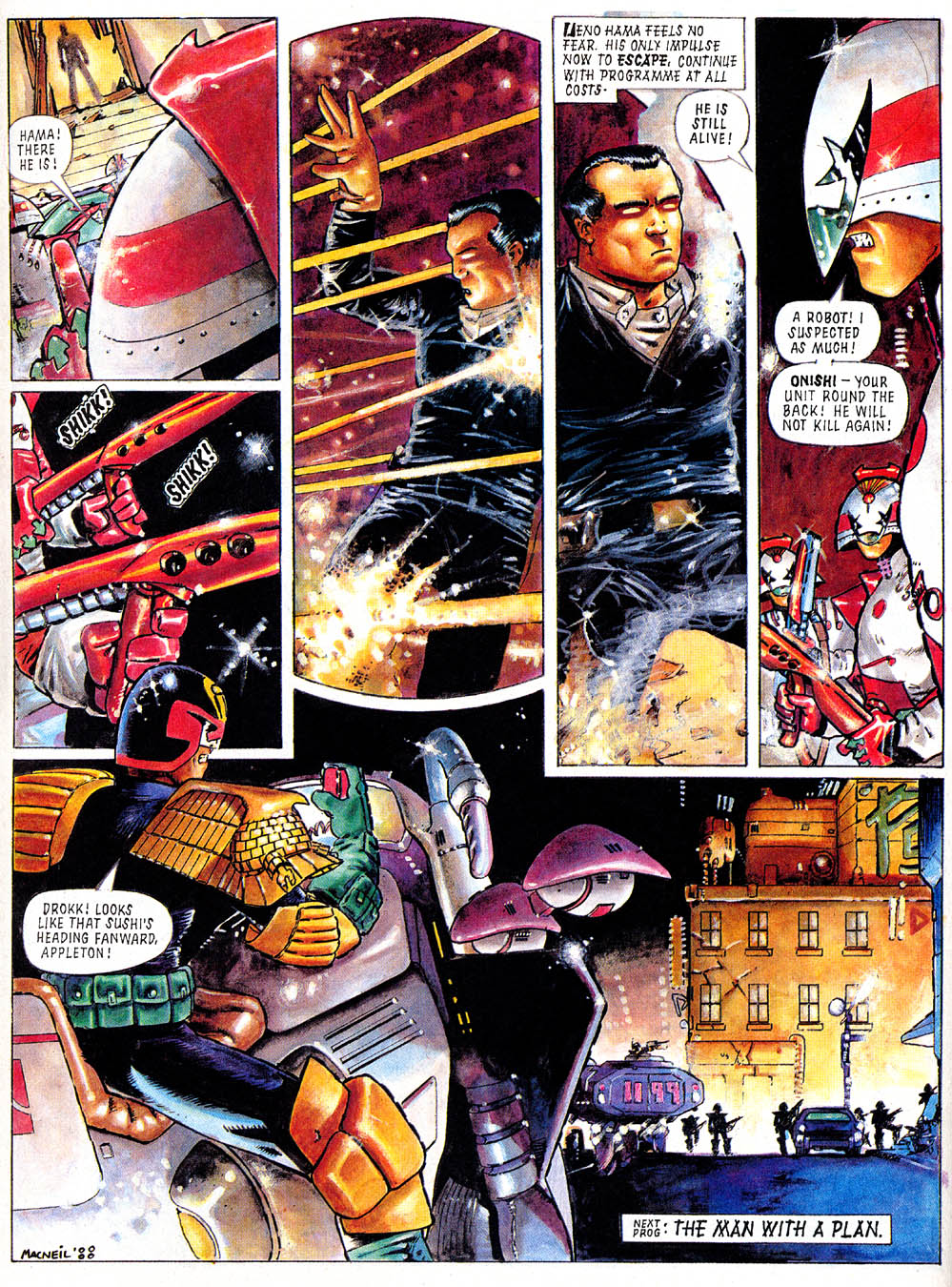 Read online Judge Dredd: The Complete Case Files comic -  Issue # TPB 12 (Part 2) - 136