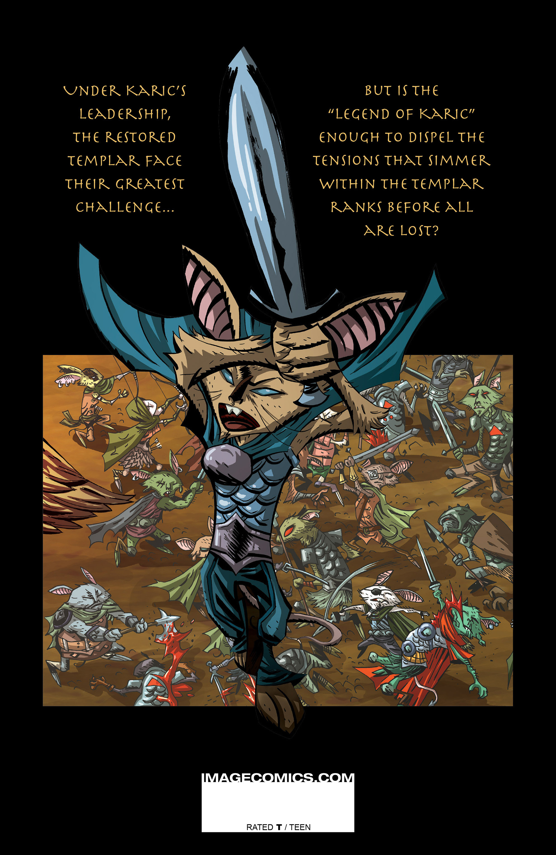 The Mice Templar Volume 4: Legend issue 12 - Page 22