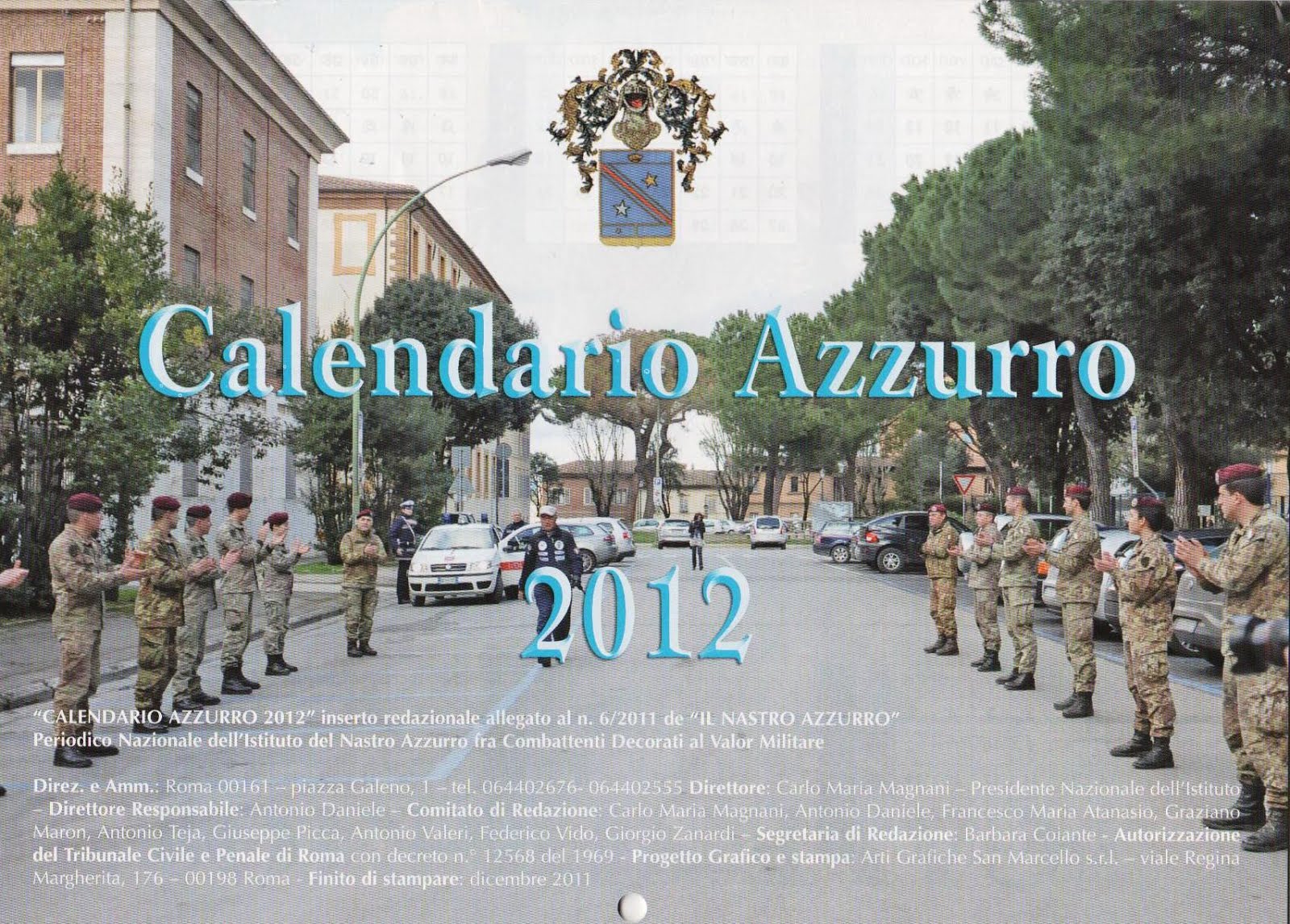 Calendario 2012