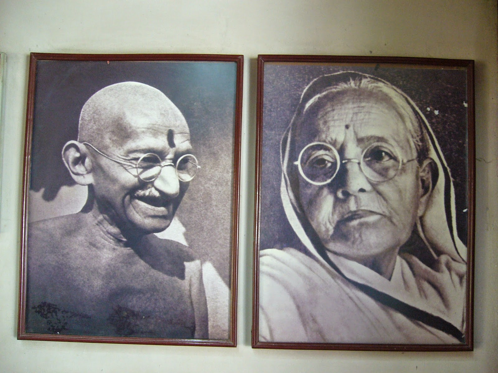 Mahatma Gandhi and Kasturba