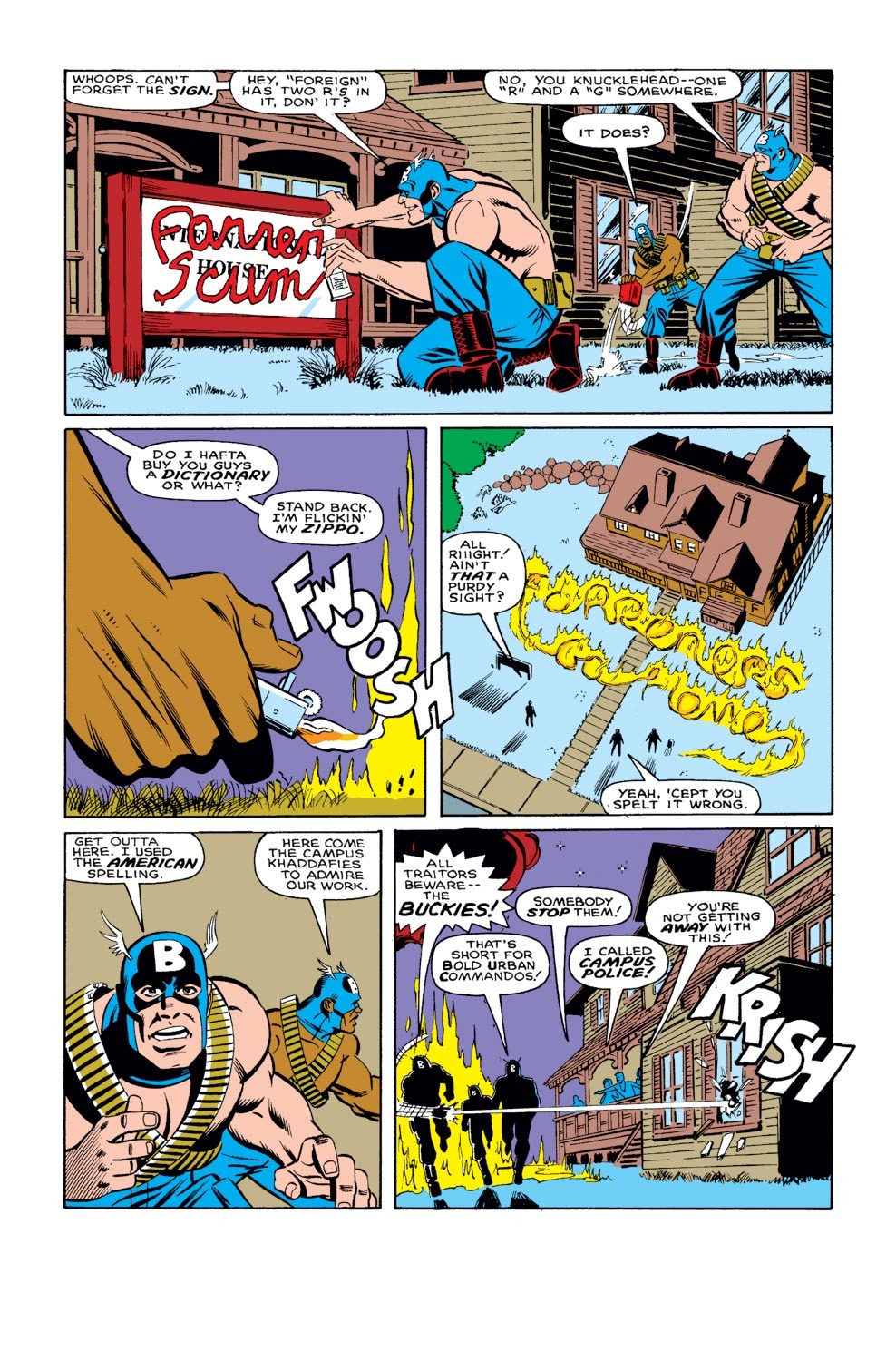 Captain America (1968) Issue #327 #256 - English 4