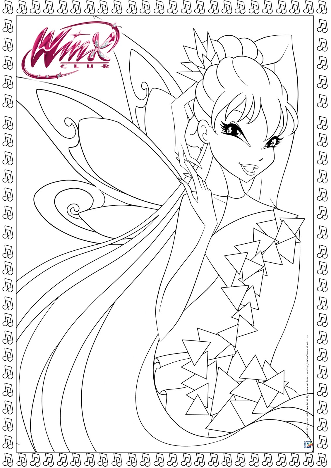 The Winx Coloring Pages The Winx Coloring Pages