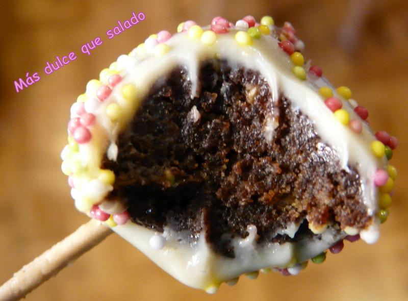 Más dulce que salado Cake Pops