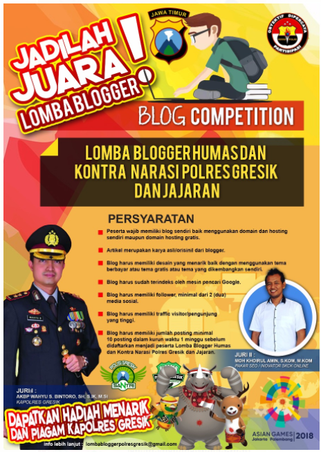 Lomba Blogger Humas Dan Kontra Narasi