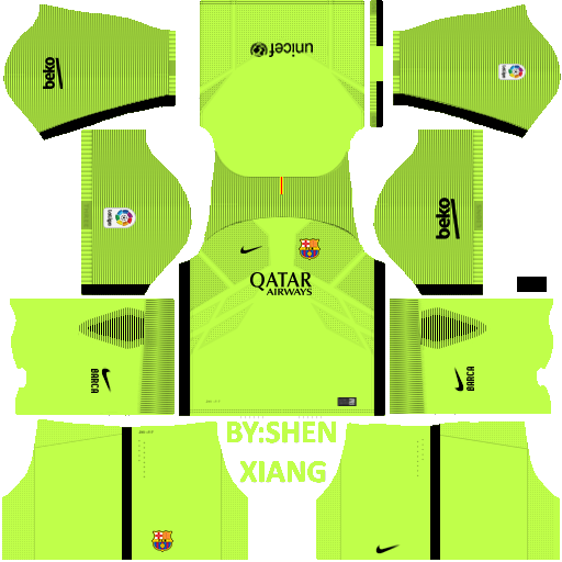 512x512 Kits Kit Barcelona Dream League Soccer 2016 Barcelona Kit