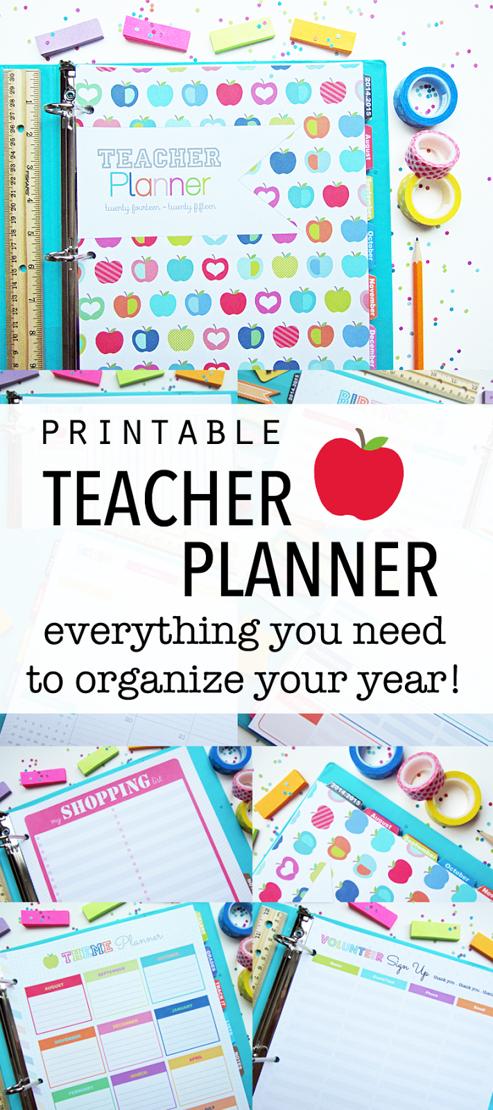Clean Life and Home: The Teacher Planner!