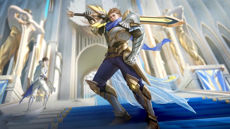 Alucard, Lightborn, Striker, Skin, Mobile Legends, 4K, #7.321
