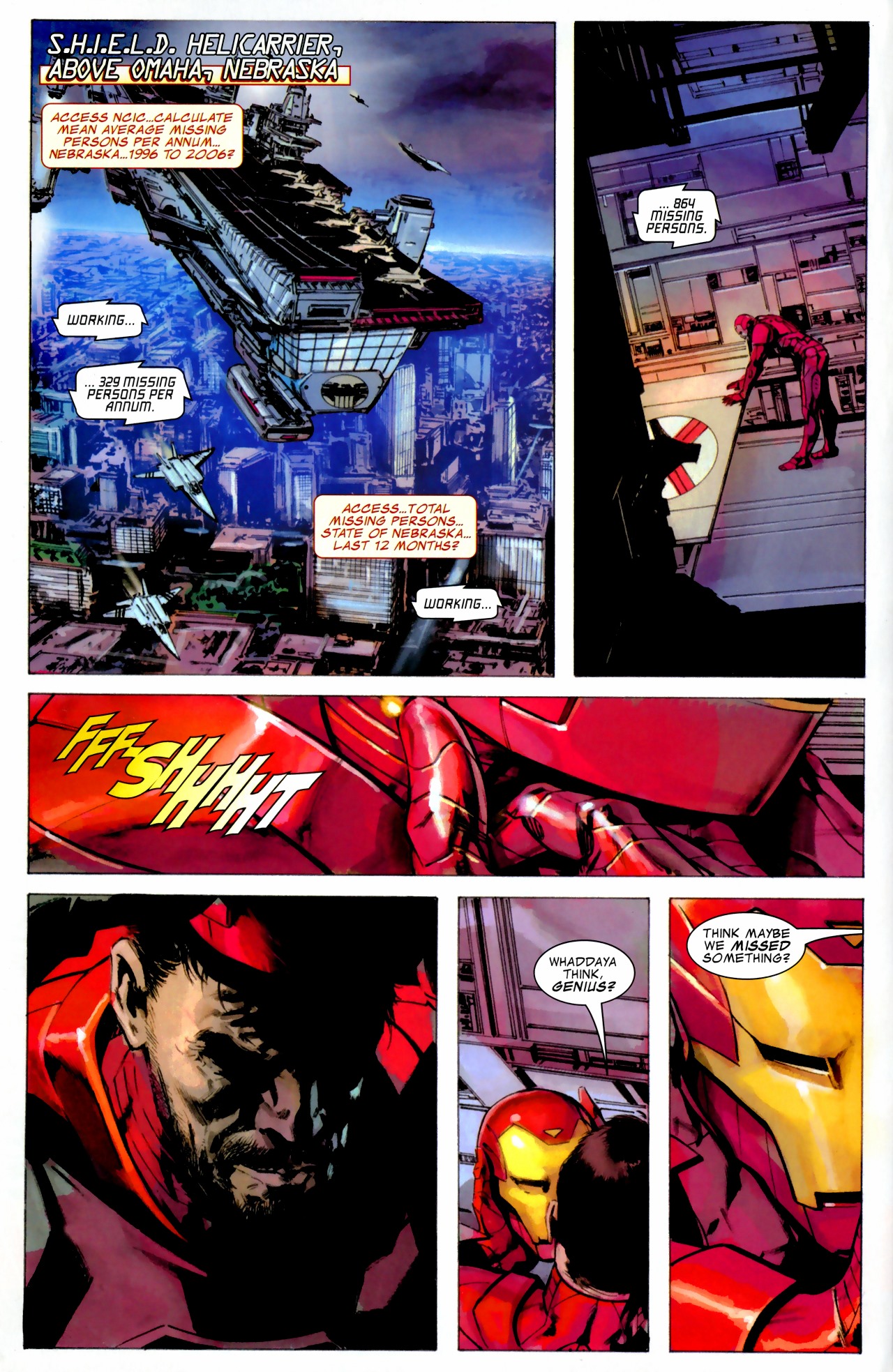 Read online Iron Man (2005) comic -  Issue #23 - 6