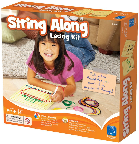 The Playful Otter String Along Lacing Kit