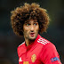 Man Utd Player, Marouane Fellaini Cuts Off His Curly Afro Hair