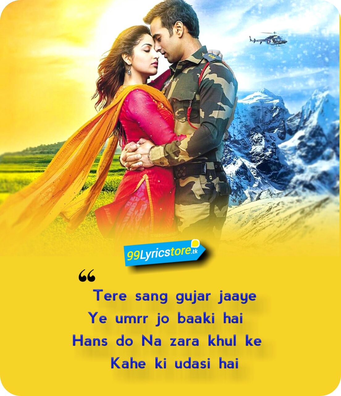 Mujko Barsaat Bana Lo Lyrics Junooniyat Armaan Malik Pulkit Samrat Yami Gautam Captain jahan bakshi rescues a punjabi girl, suhani. mujko barsaat bana lo lyrics