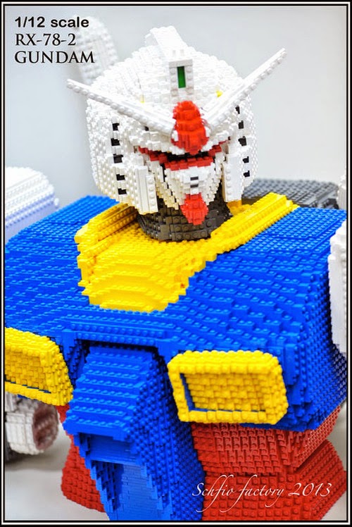 1/12 Lego RX782 Gundam Bust