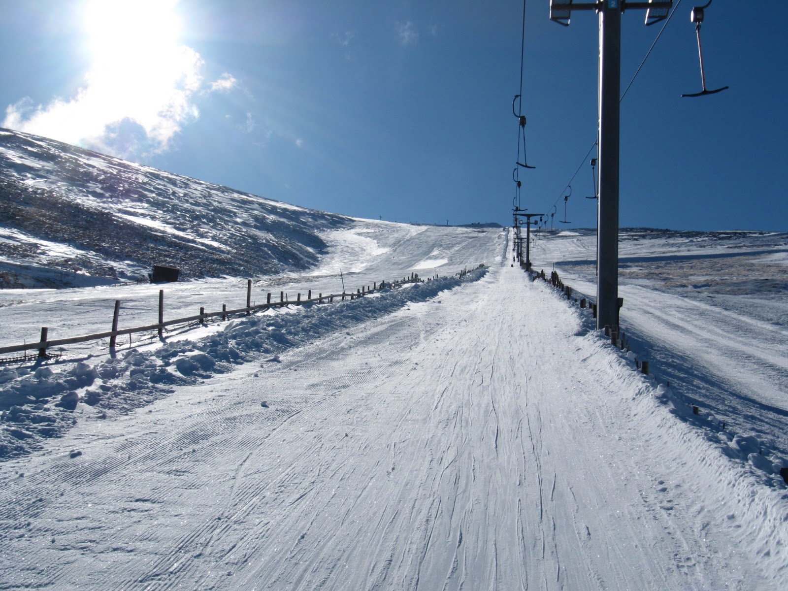 NOT QUITE TOUCHING THE VOID Nevis Range skiing and