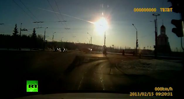 The Scoop Box Video Russian Meteor Explosion