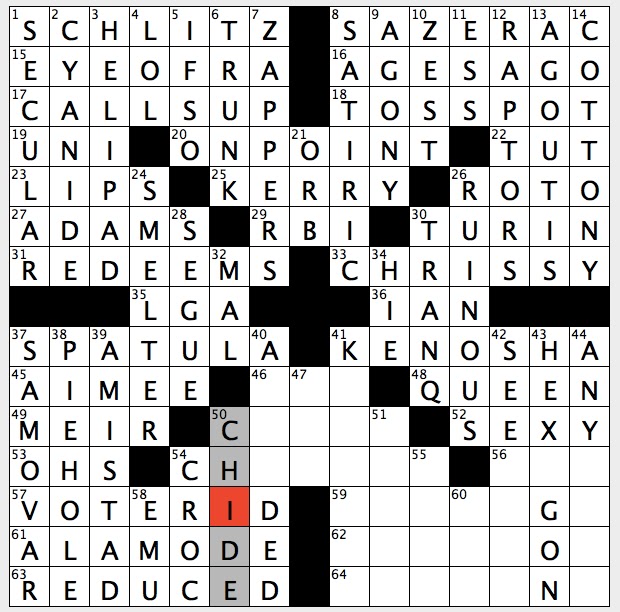 Hindu festival of colors / THU 11-19-15 / 1946 creation originally intended  to calculate ballistics tables / Pair on ketch / sibs sigs maybe / Zine  distributors / Mario Puzo sequel / 2003 Lopez/Affleck flop / Christian   - Rex Parker Does the NYT Crossword Puzzle