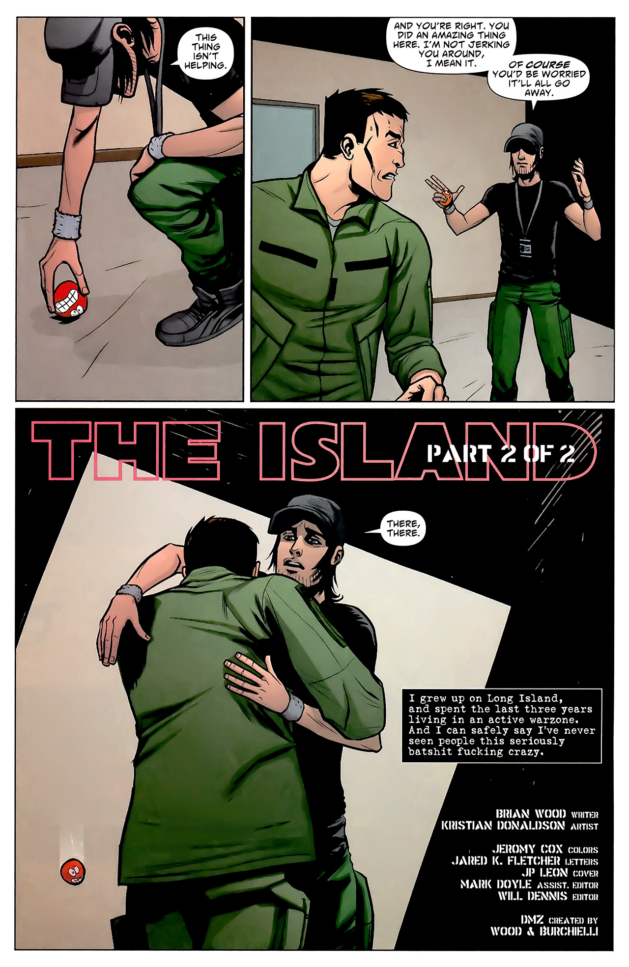 Read online DMZ (2006) comic -  Issue #36 - 5