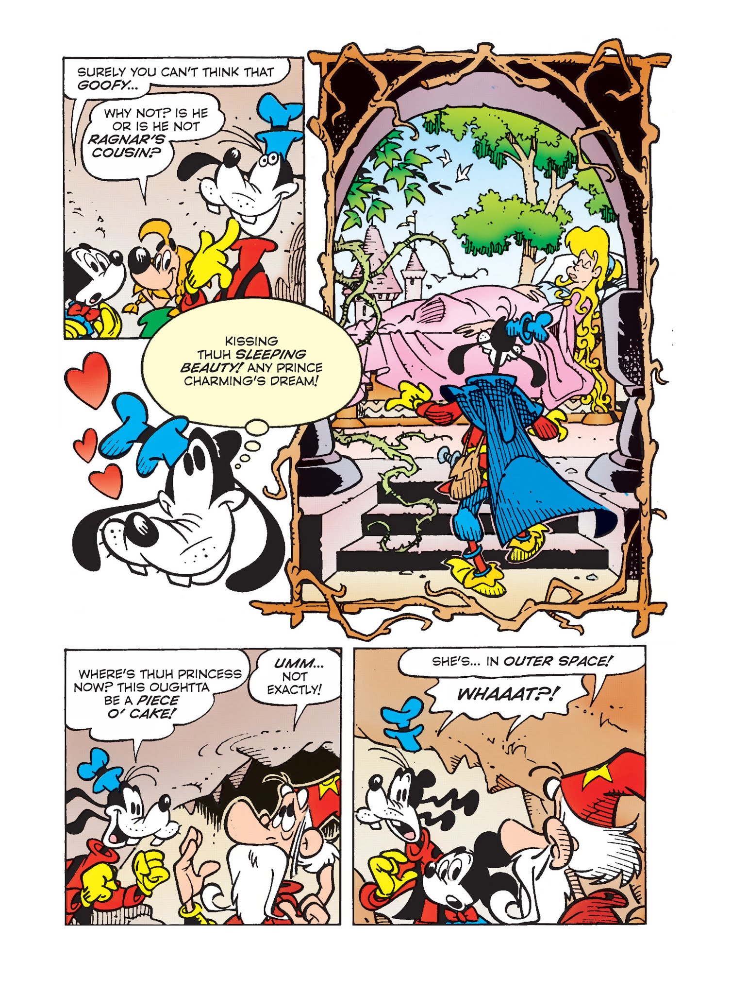 Read online Mickey Mouse and the Sleeping Beauty in the Stars comic -  Issue #1 - 21