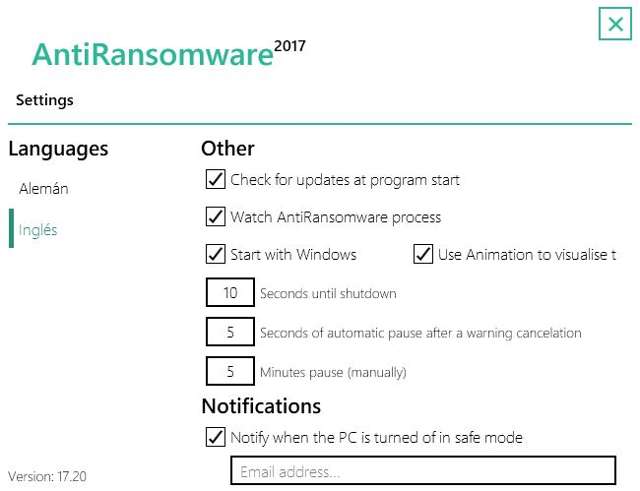 Abelssoft AntiRansomware 2017 Versión 17.20 Full