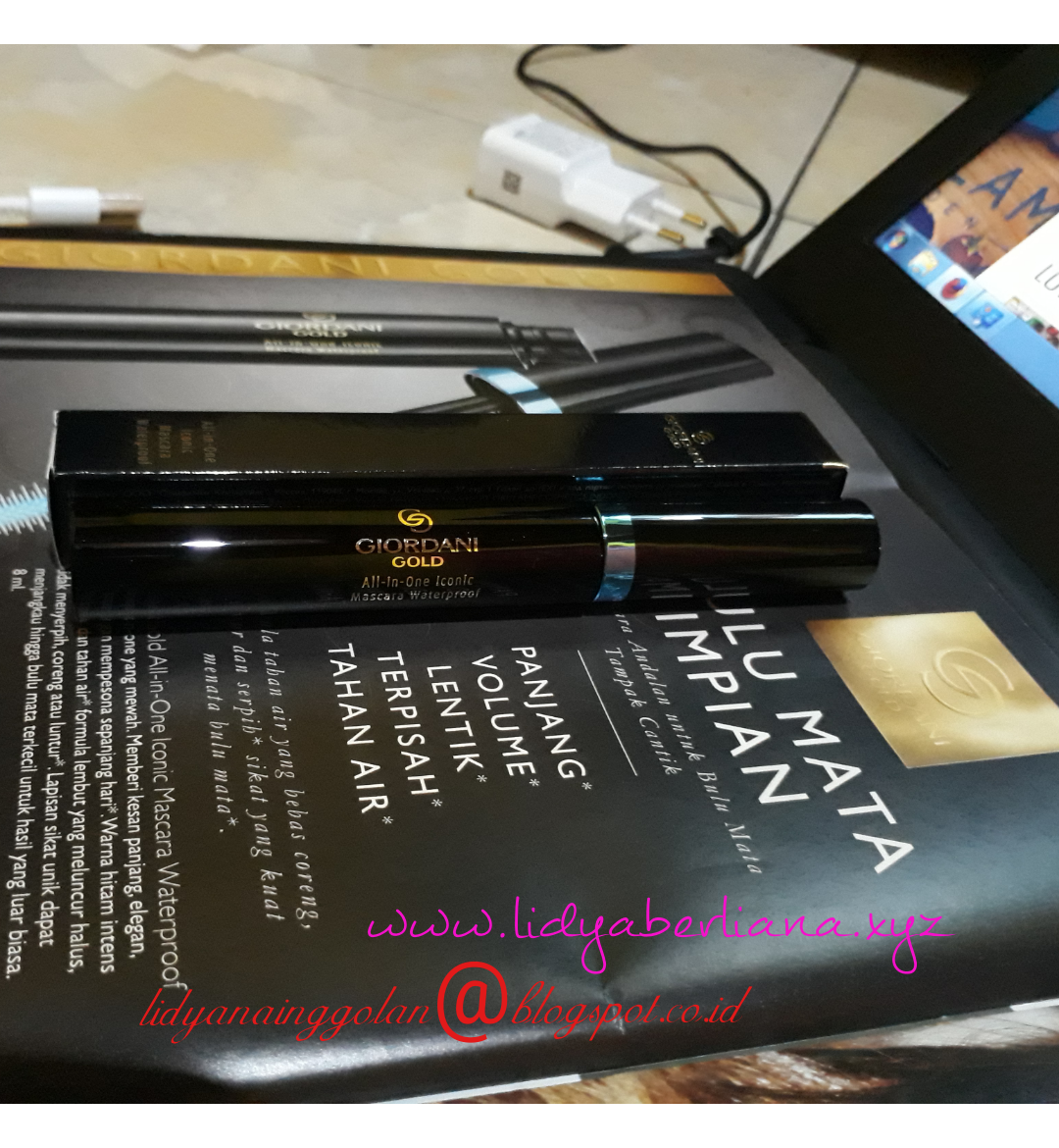 Lidya Nainggolan P Mascara Giordani Gold Waterproof All inone