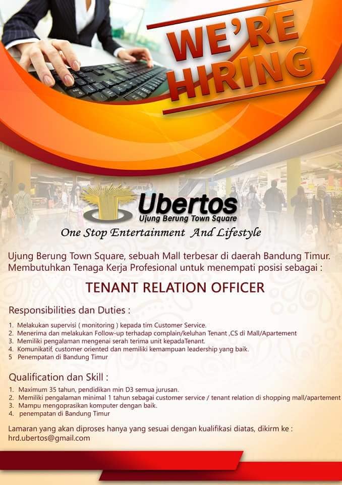 Lowongan Kerja Ubertos Bandung Timur Lowongan Kerja Terbaru Indonesia 2021