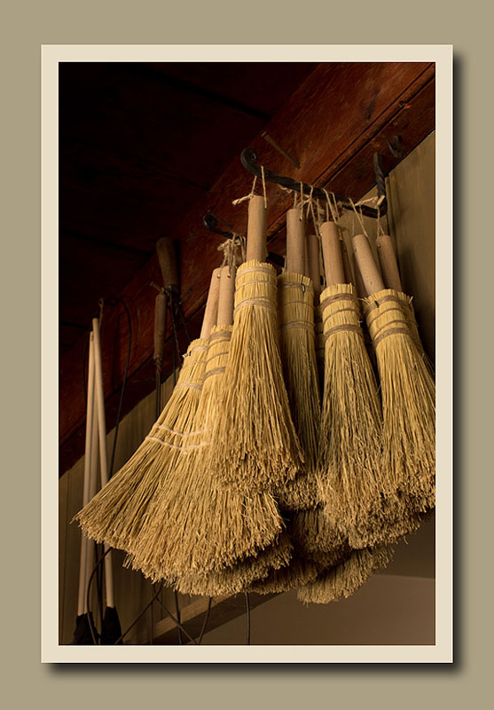 Visiting Black Creek Pioneer Village Broom Maker's Shop
