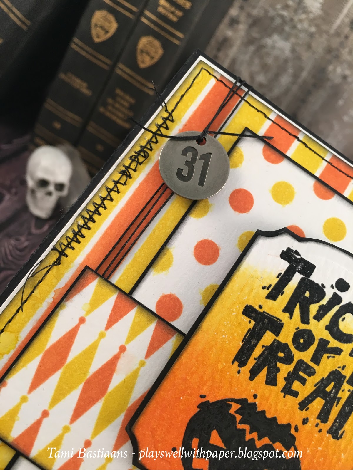 Plays Well With Paper: Trick or Treat - Give me Candy Corn!