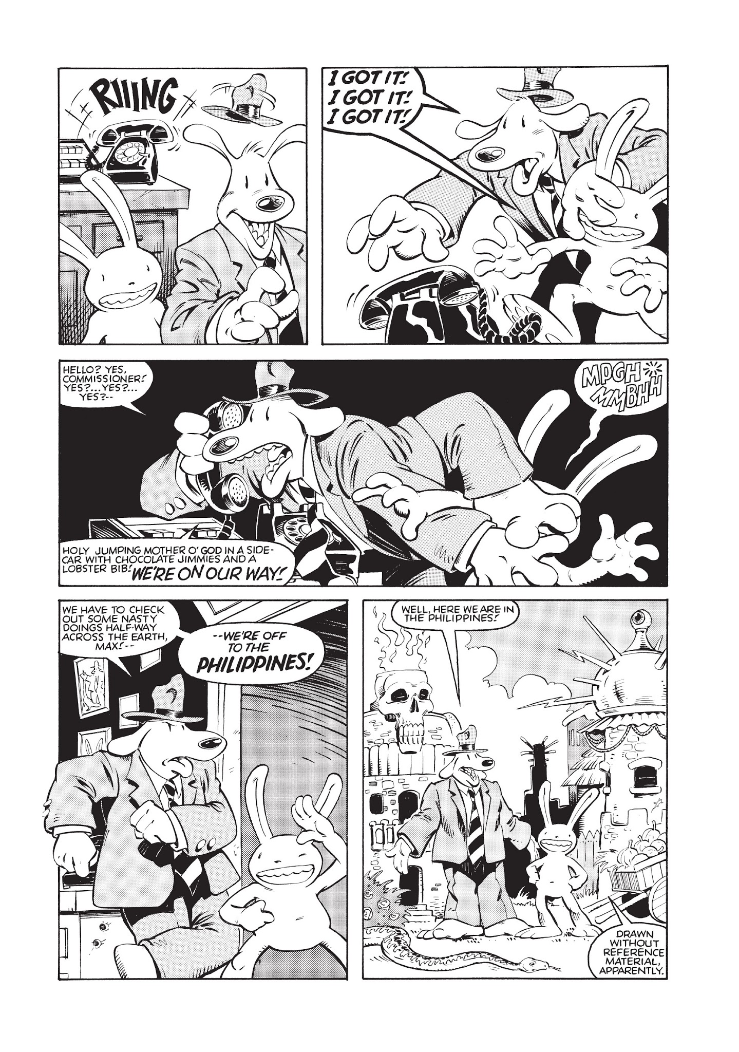 Read online Sam & Max Surfin' The Highway comic -  Issue # TPB - 14