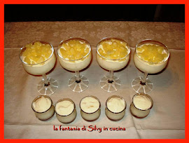 Bavarese allo yogurt e ananas