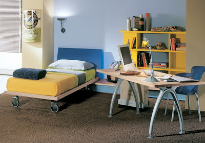 Dormitorios para Adolescentes Color Azul | Ideas para decorar, diseñar