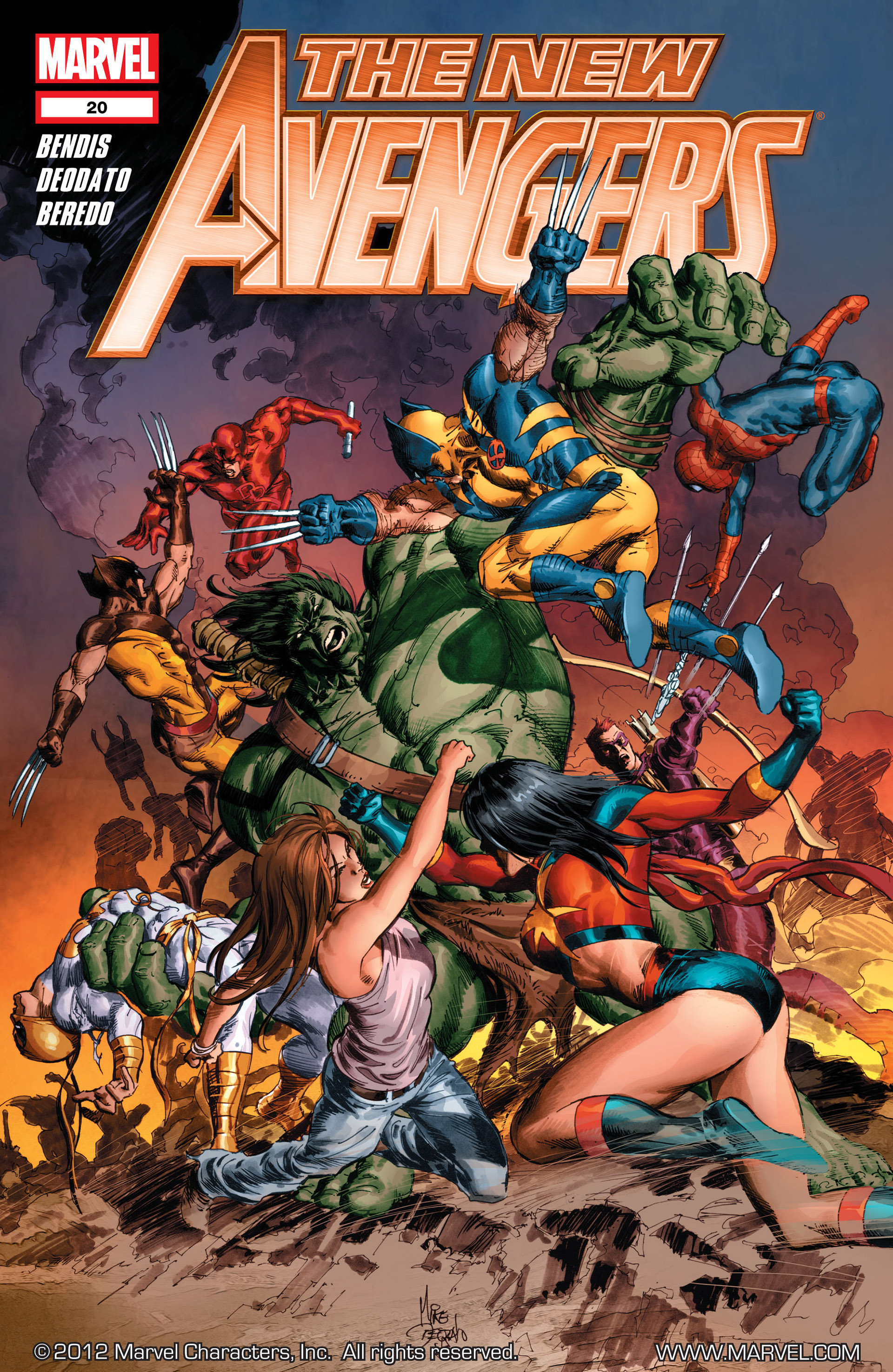 Read online New Avengers (2010) comic -  Issue #20 - 1