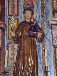 Horario e Itinerario de la Salida Procesional de San Antonio de Padua de Arcos de la Frontera (Cádiz)