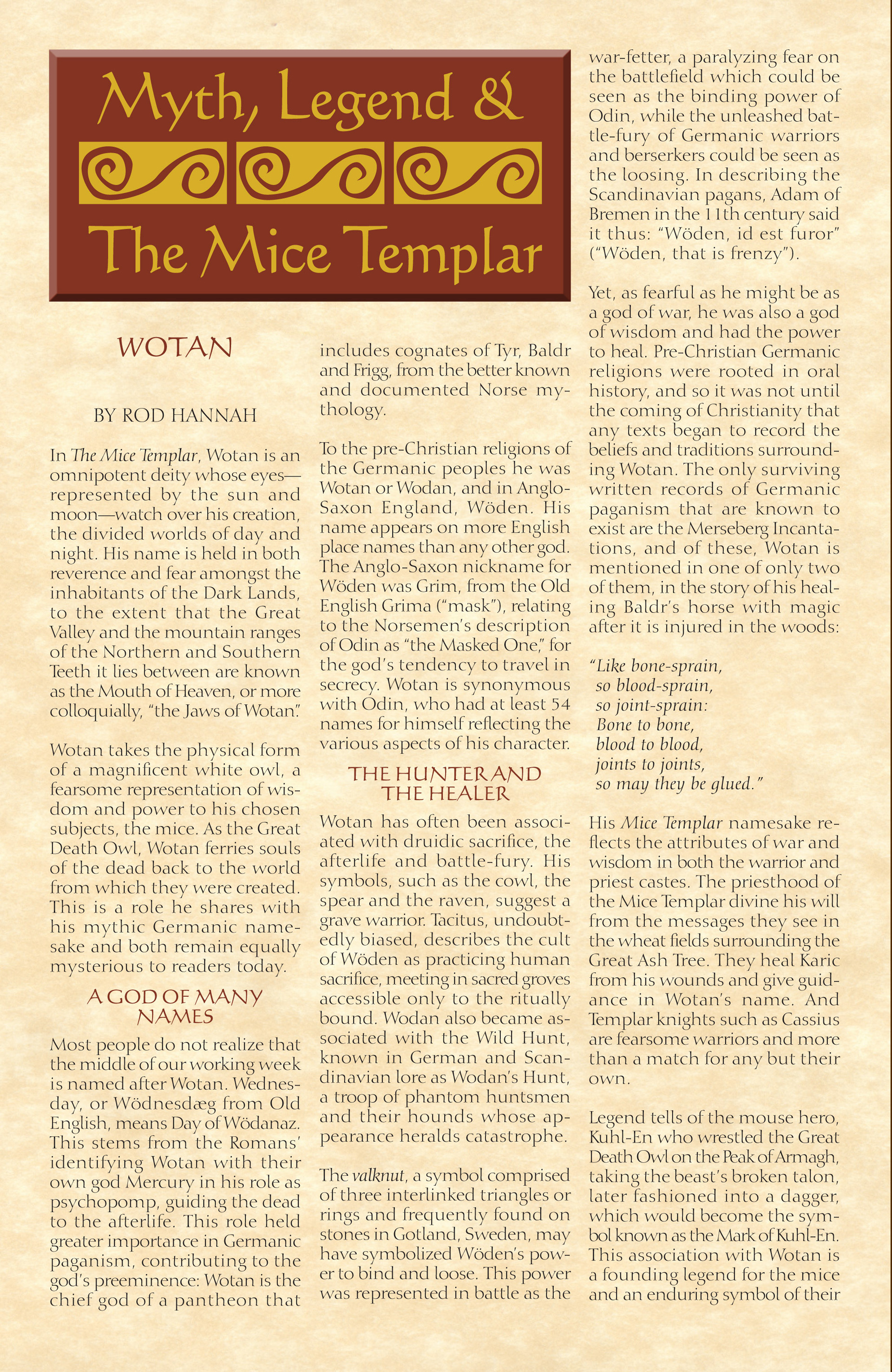 Read online The Mice Templar Volume 4: Legend comic -  Issue #8 - 42