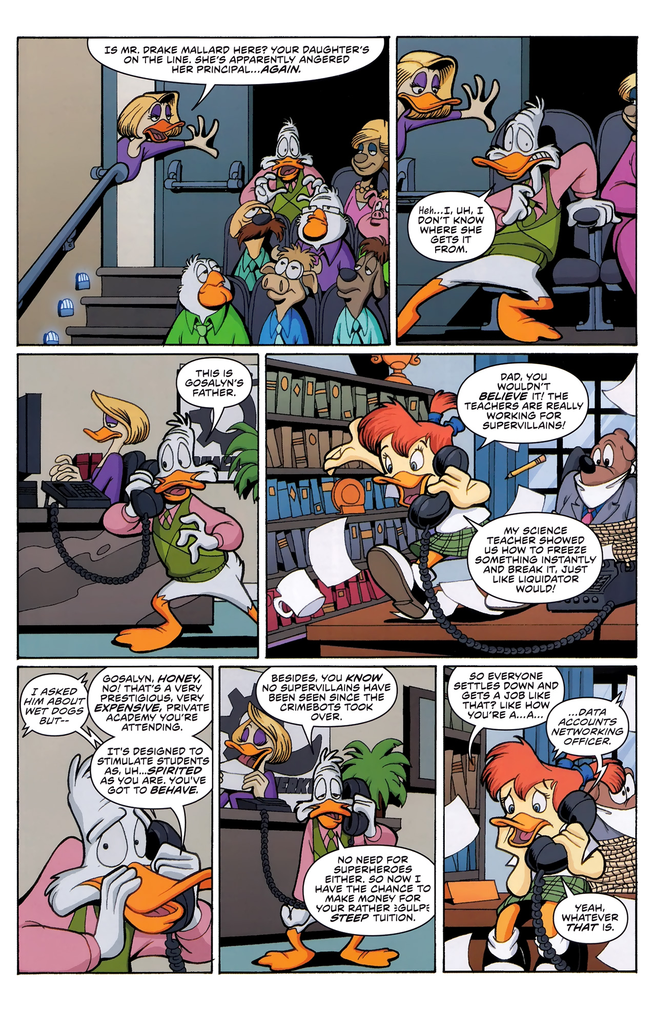Read online Darkwing Duck comic -  Issue #1 - 10