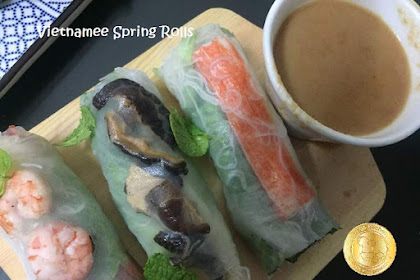 Resepi Vietnam Spring Roll Daging