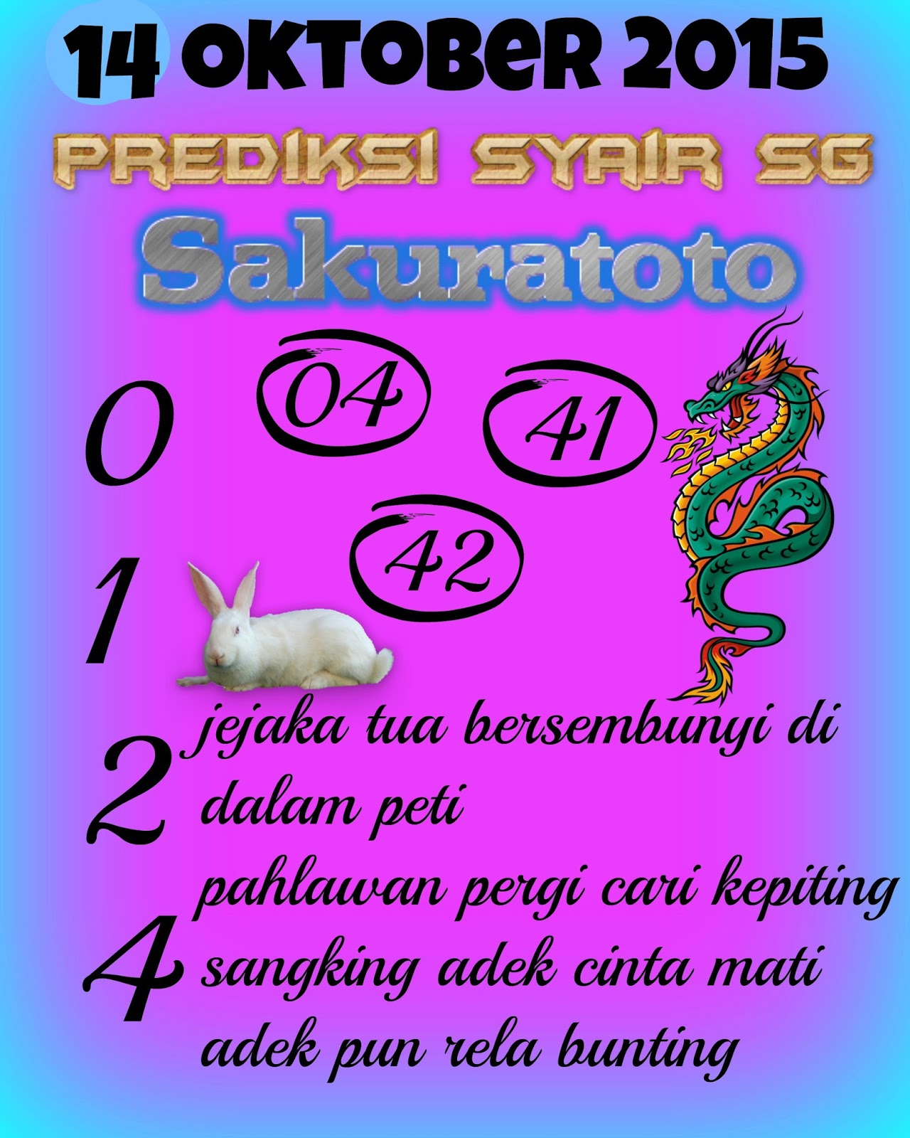 Syair Hk Sakuratoto Syair Hk Sakuratoto