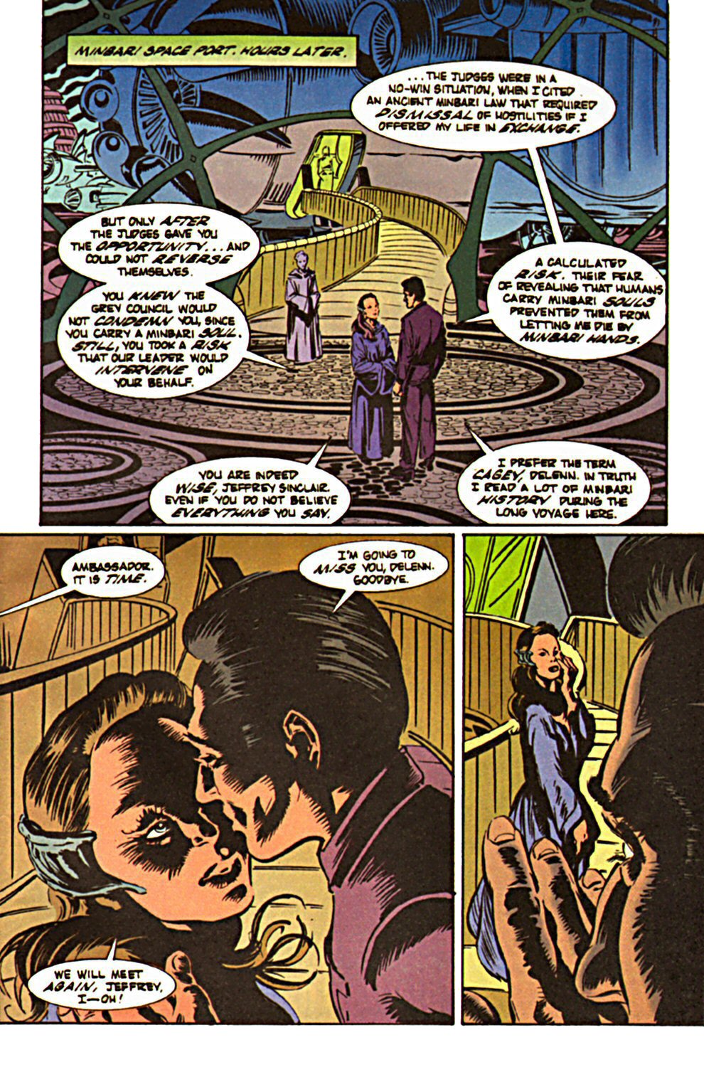 Read online Babylon 5 (1995) comic -  Issue #4 - 24