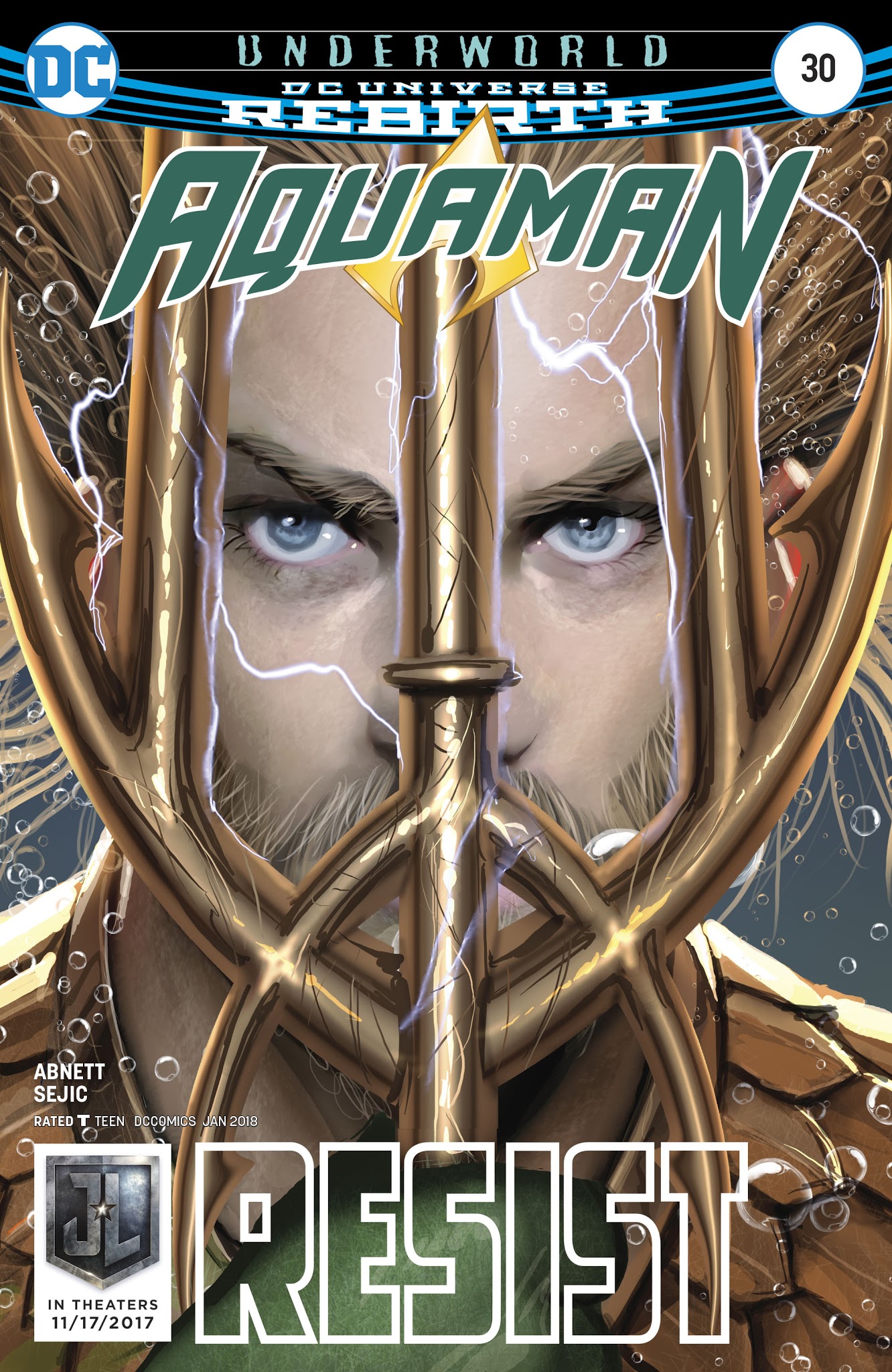 Aquaman (2016) issue 30 - Page 1