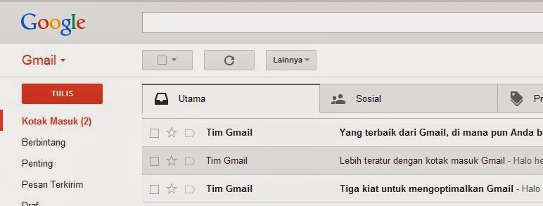 Gmail время