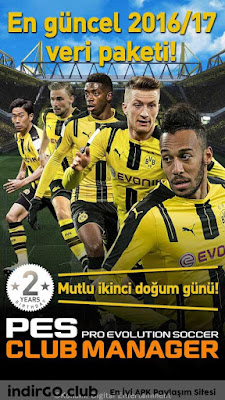 pes club manager mod apk