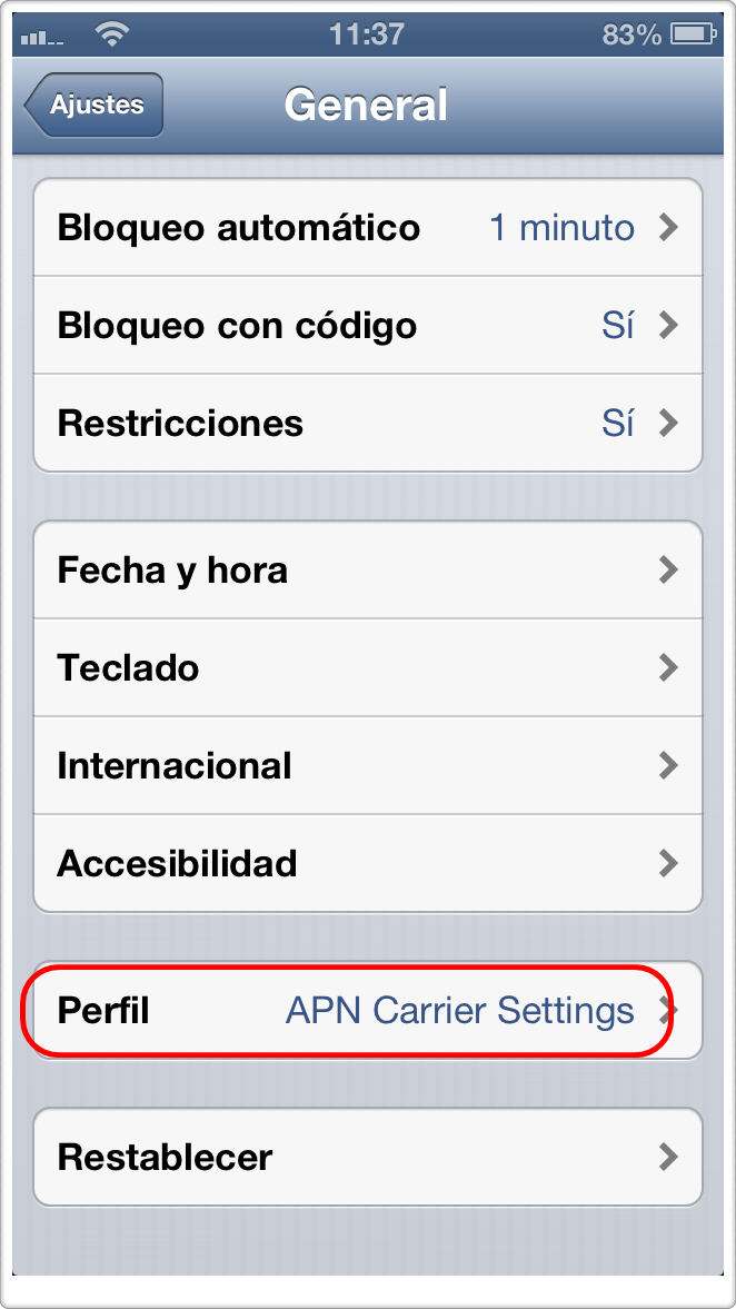 Cmo configurar tu APN en Tuenti Mvil en Android