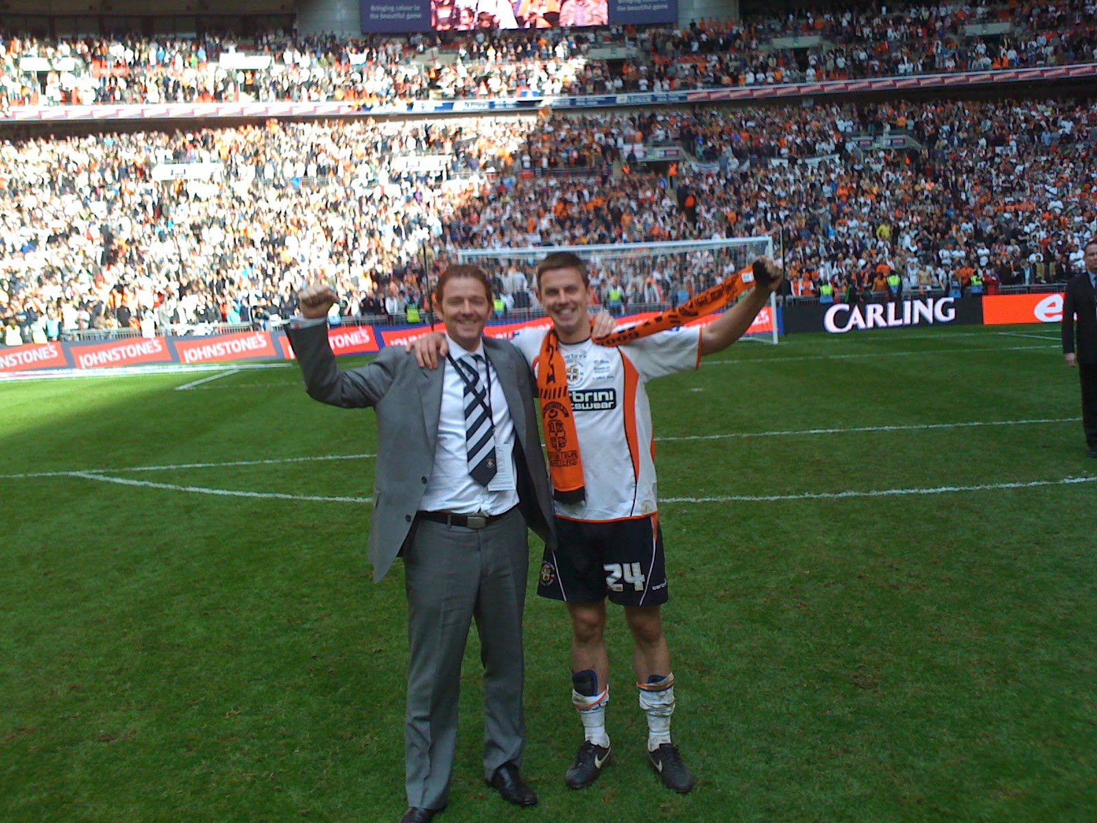 At Wembley with LTFC