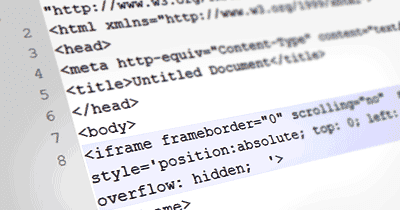 iFrame: How to show specific part of a webpage using iframe