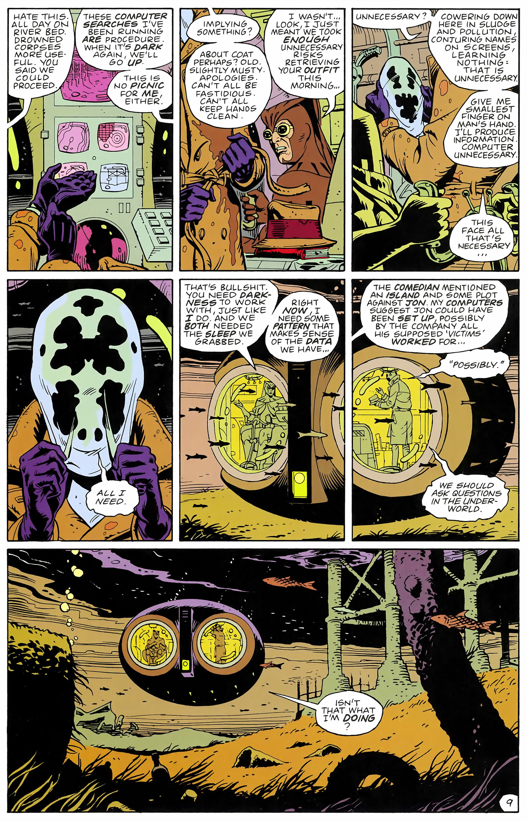 Read online Watchmen comic -  Issue #10 - 11