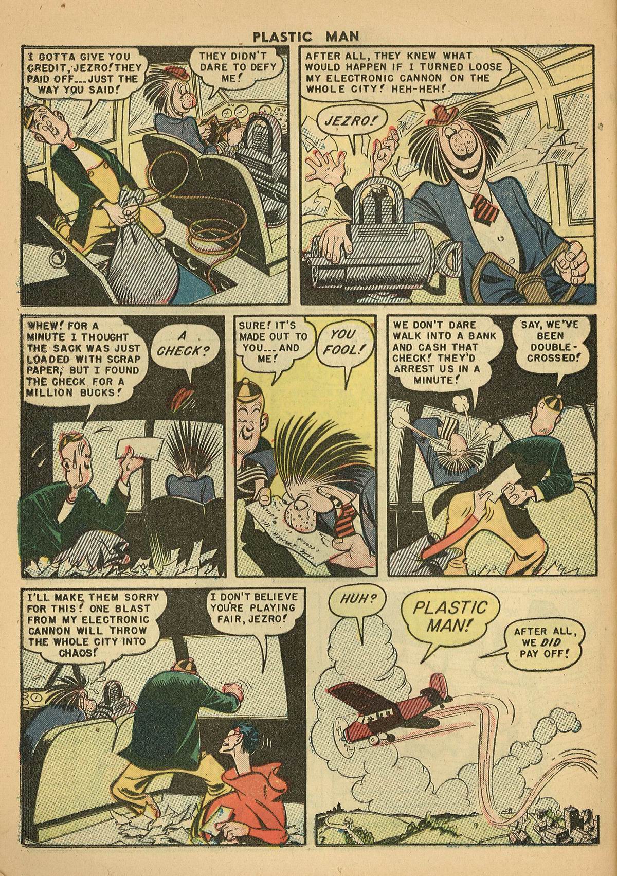 Read online Plastic Man (1943) comic -  Issue #44 - 24