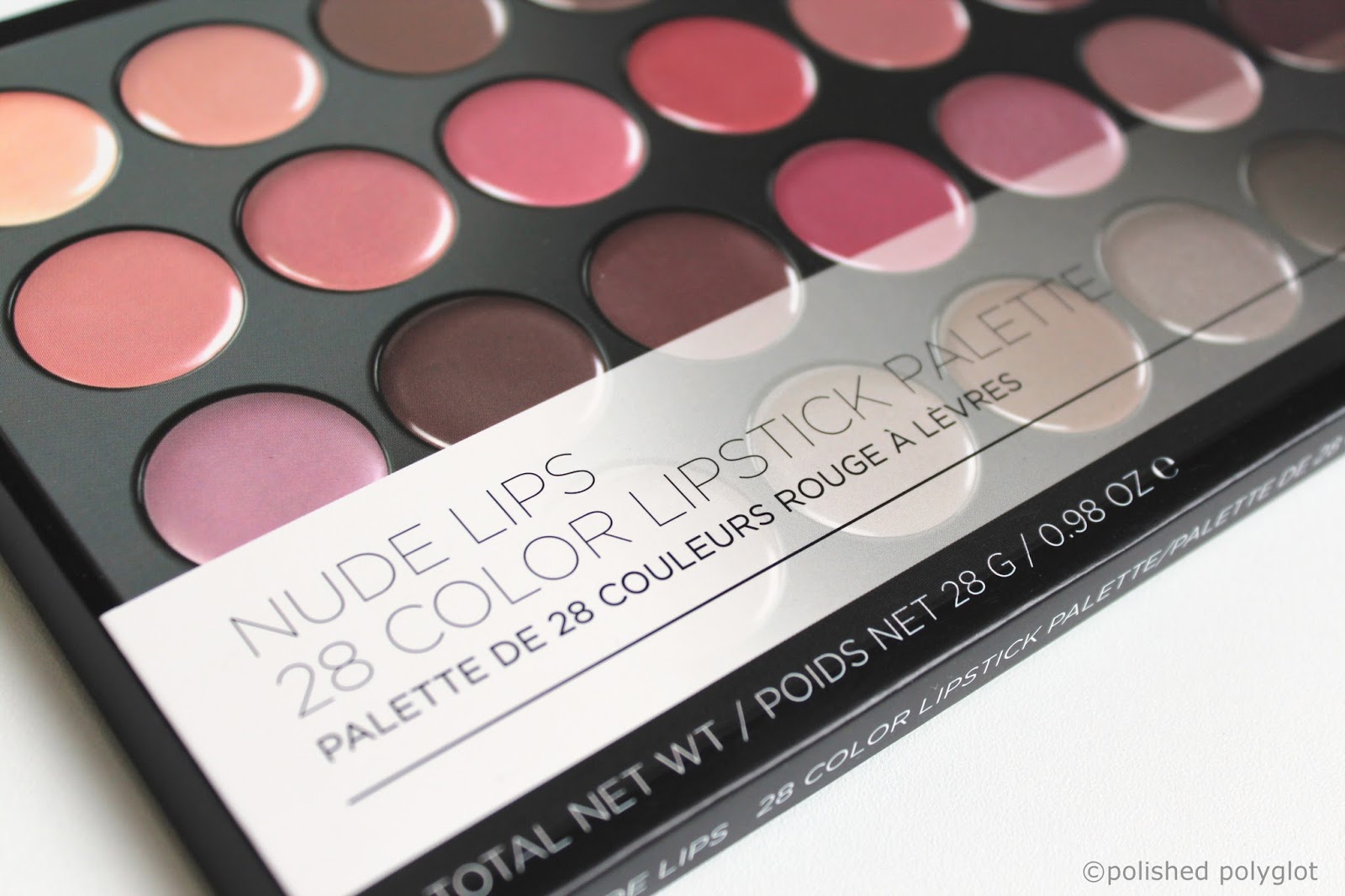 My first lipstick palette ♥ / Polished Polyglot