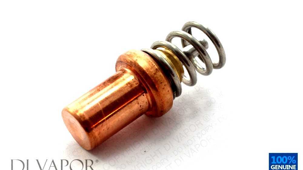 Wax thermostatic element