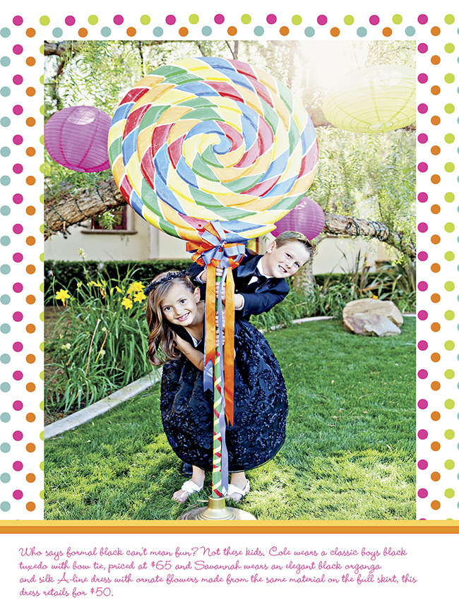 San Diego Style Weddings Kids in CandylandPhoto Feature