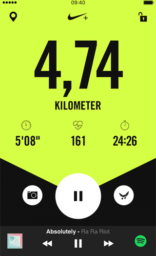 amazfit pace nike run