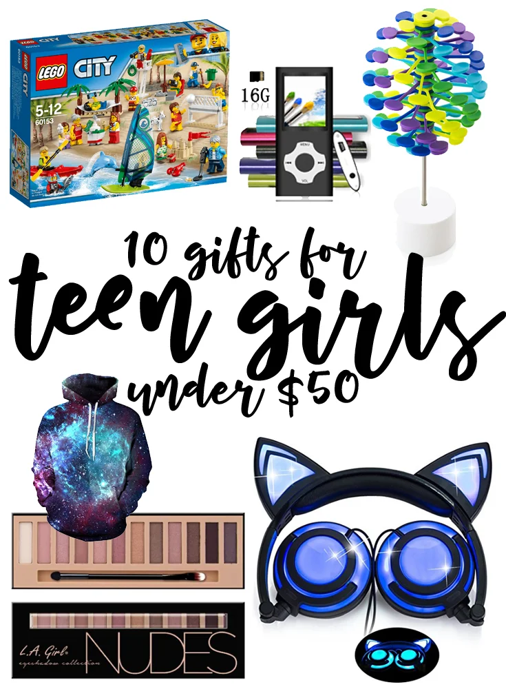Gifts Under $50.  Birthday gifts for teens, Cool gifts for teens